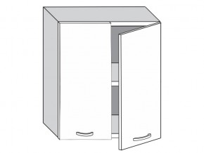 1.60.2 Шкаф настенный (h=720) на 600мм с 2-мя дверцами в Каслях - kasli.magazin-mebel74.ru | фото