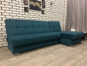 Диван Белиз с оттоманкой Velutta LUX 20 в Каслях - kasli.magazin-mebel74.ru | фото