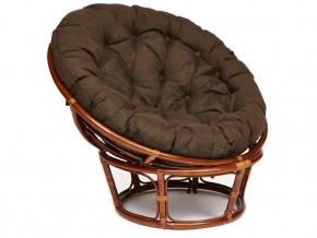 Кресло Papasan 23/01 W с подушкой Pecan, ткань Коричневый в Каслях - kasli.magazin-mebel74.ru | фото