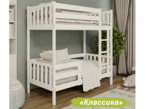 Кровать 2-х ярусная Аист-2 Классика белый 1600х800 мм в Каслях - kasli.magazin-mebel74.ru | фото