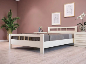 Кровать Вероника-3 1200 Белый античный в Каслях - kasli.magazin-mebel74.ru | фото