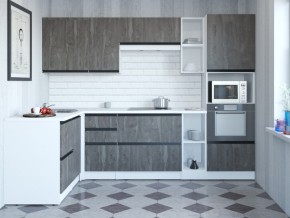 Кухонный гарнитур Ноктюрн мега прайм 1500х2700 мм в Каслях - kasli.magazin-mebel74.ru | фото