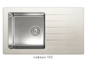 Мойка комбинированная Tolero twist TTS-860 Сафари 102 в Каслях - kasli.magazin-mebel74.ru | фото