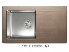 Мойка комбинированная Tolero twist TTS-860 Темно-бежевый 82 в Каслях - kasli.magazin-mebel74.ru | фото